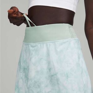 lululemon athletica Mint Green Skirt extra long